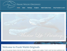 Tablet Screenshot of frankwalshoriginals.com